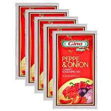 Gino Pepper and Onion
